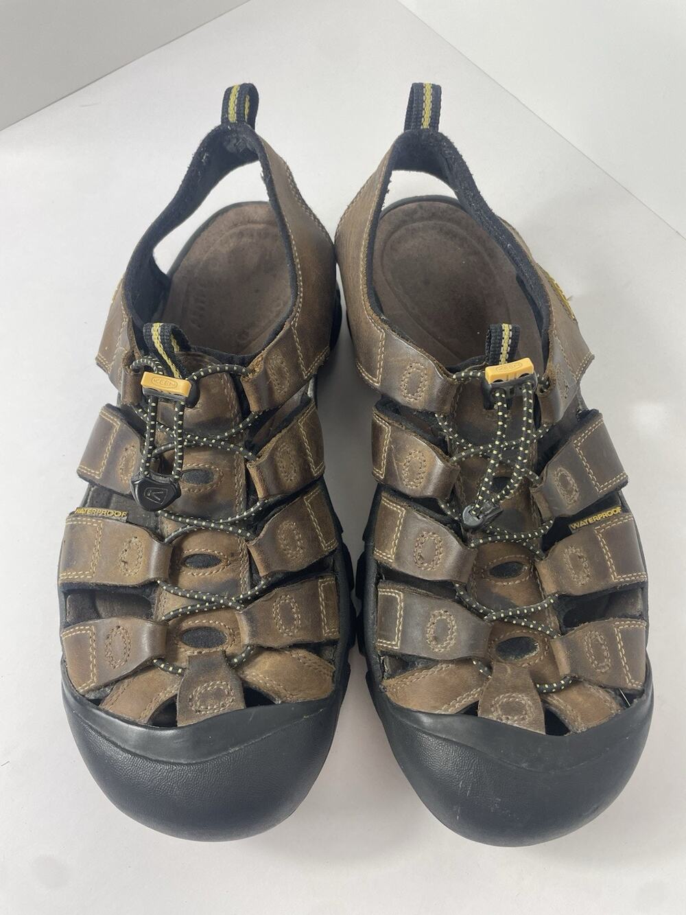 Keen Newport Sandals Mens Size 11.5 Brown Waterproof Hiking Water Sports Casual